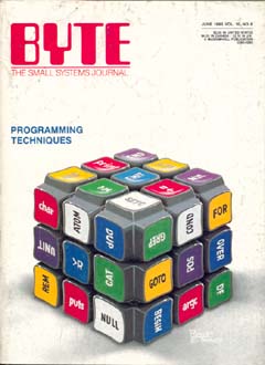 Byte Magazine Vol 10 No. 6 June 1985 Cover