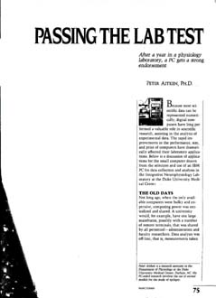 Article PC In the Lab